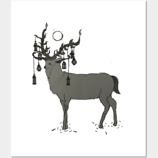 Devine Deer Posters and Art